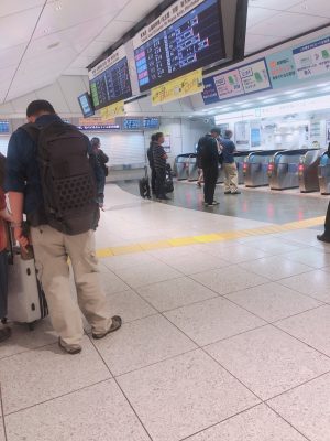 東京駅始発ダッシュ組